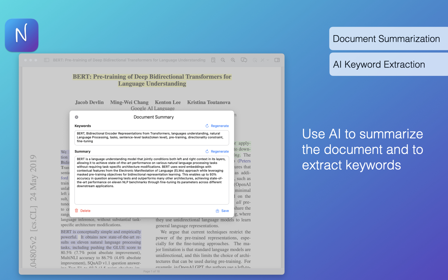 Noteworthy PDF Features